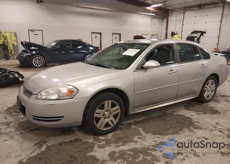 2012 Chevrolet Impala Lt из США, поврежденный, VIN 2G1WG5E31C1138654